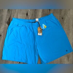 Duck Camp Mens Size 2X Scout‎ Shorts Swim Trunks 7” Charter Blue UPF 40
